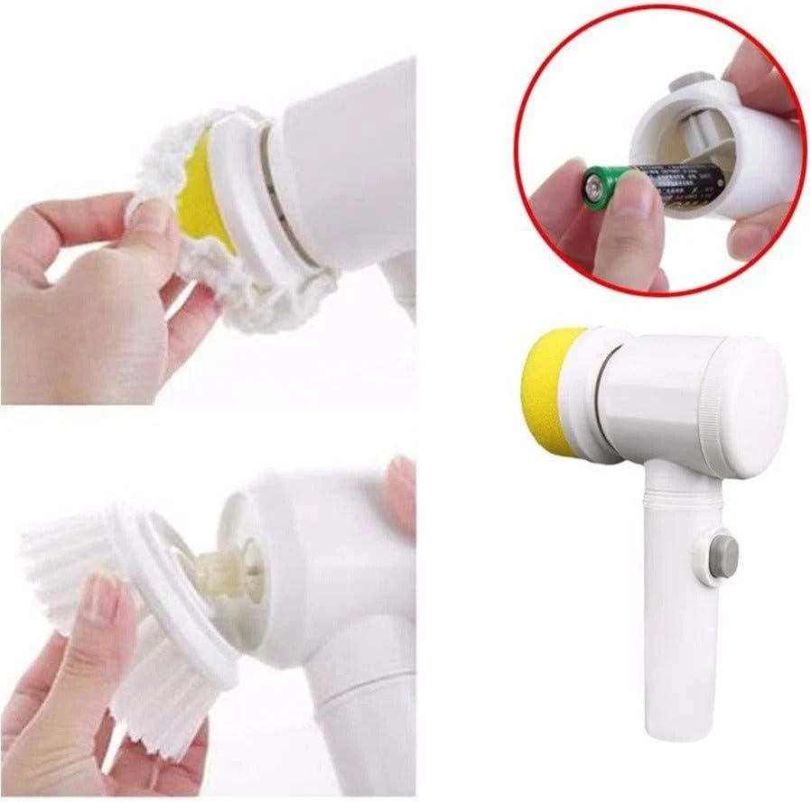 5-in-1 Electric Scrub Brush - SahlaSahla