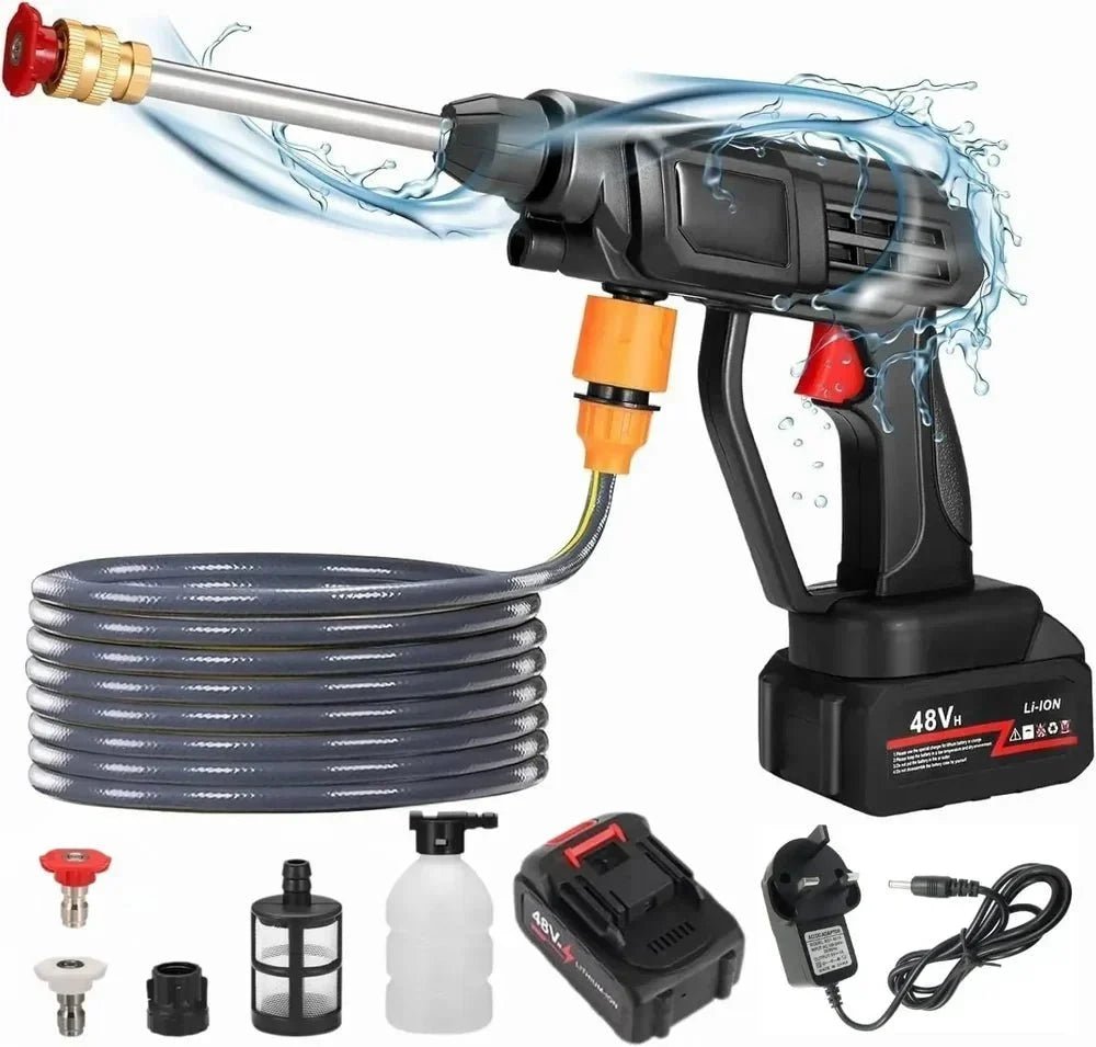 High-Pressure Car & Balcony Wash Gun - SahlaSahla